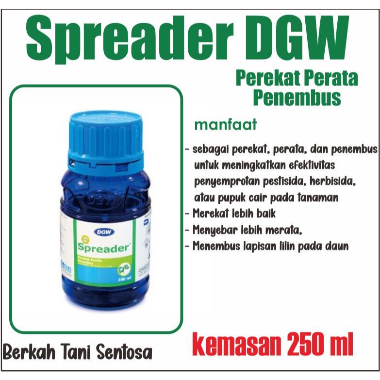 Perekat Penembus Spreader 250ml DGW Hemat Pestisida Berkualitas