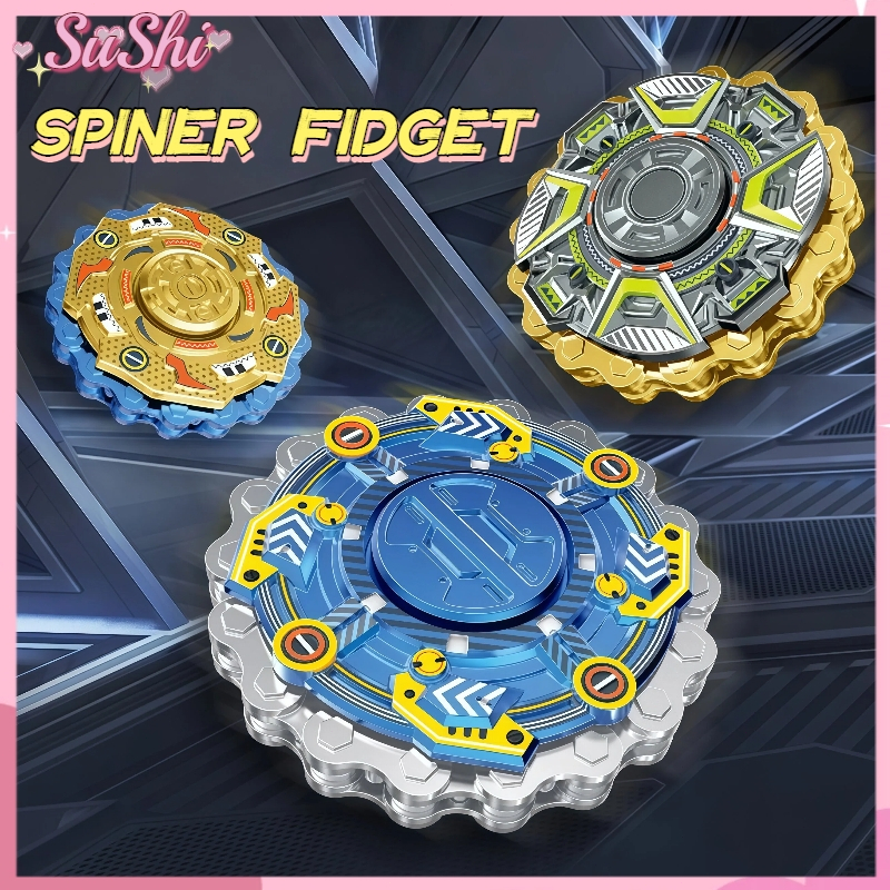 Gangsing Anak Laki Laki  / Spinner Anak Latih Jari Tangan / Gangsing Mainan Kreatif / Spiner Fidget 