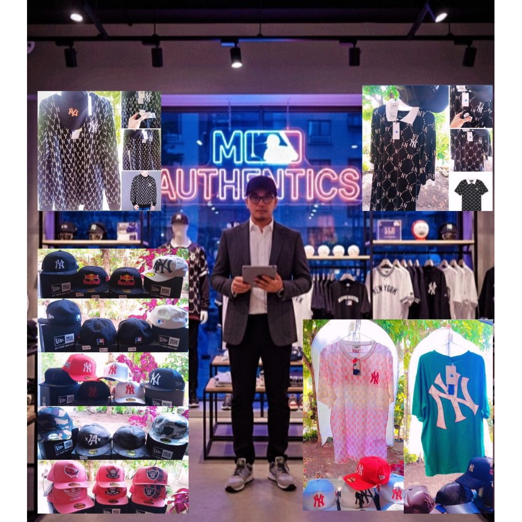 TShirt MLB NY YANKEES MONOGRAM Korea