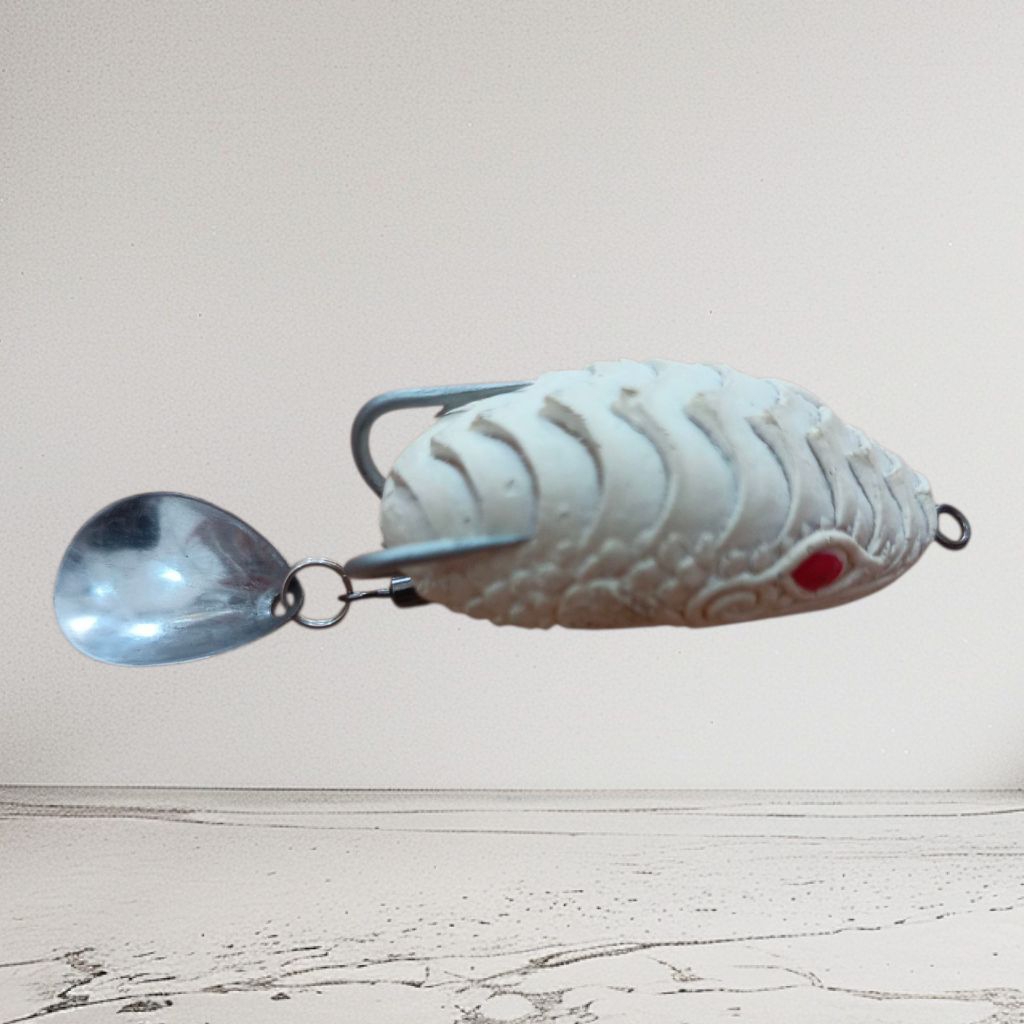 soft frog 3D 4cm hook vmc