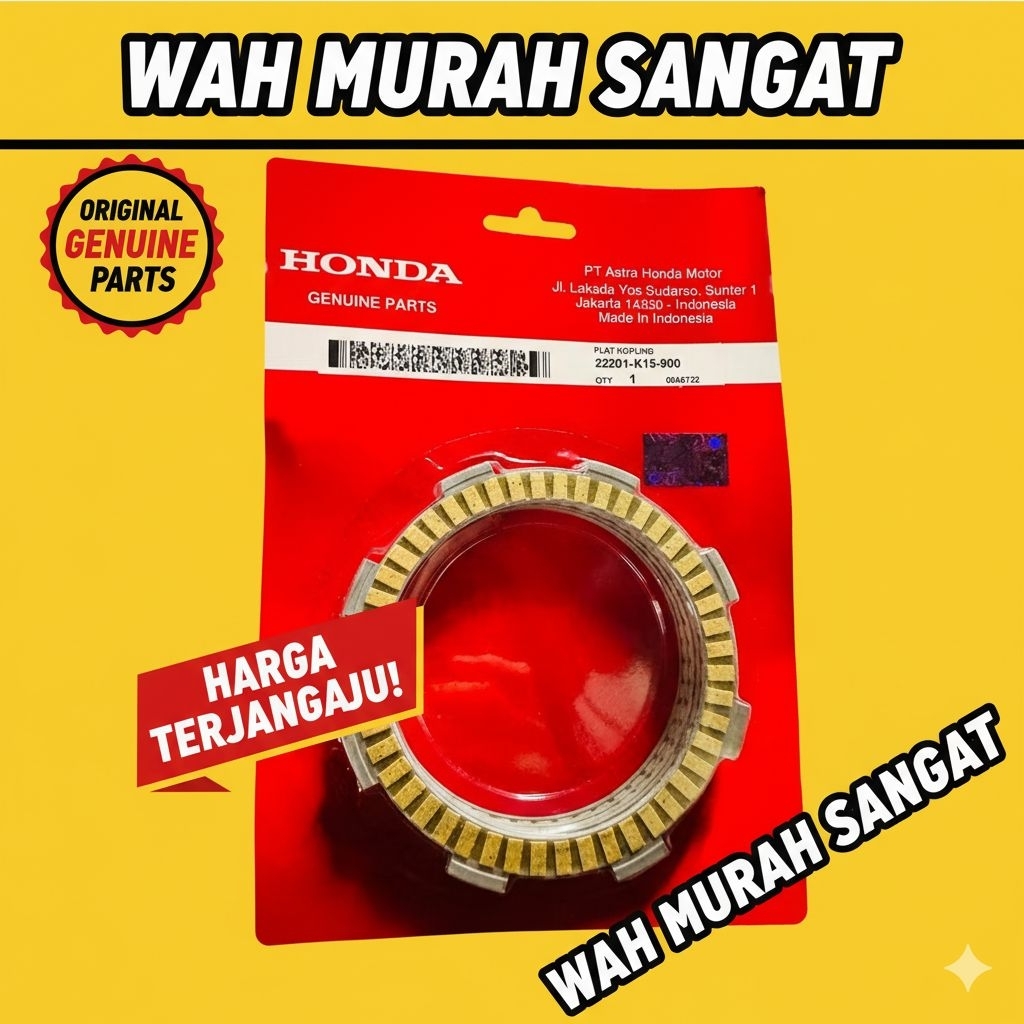 KAMPAS KOPLING PLAT KOPLING HONDA CS1 CB150R CBR150 TIGER K15