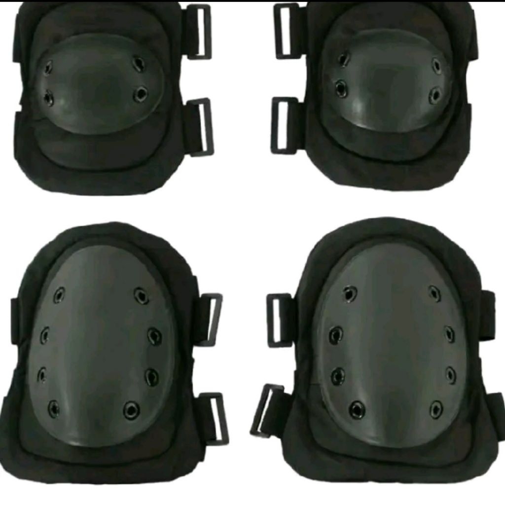 TACTICAL KNEEPED DEKKER PELINDUNG LUTUT SIKU 1 SET TANGAN DAN SIKU