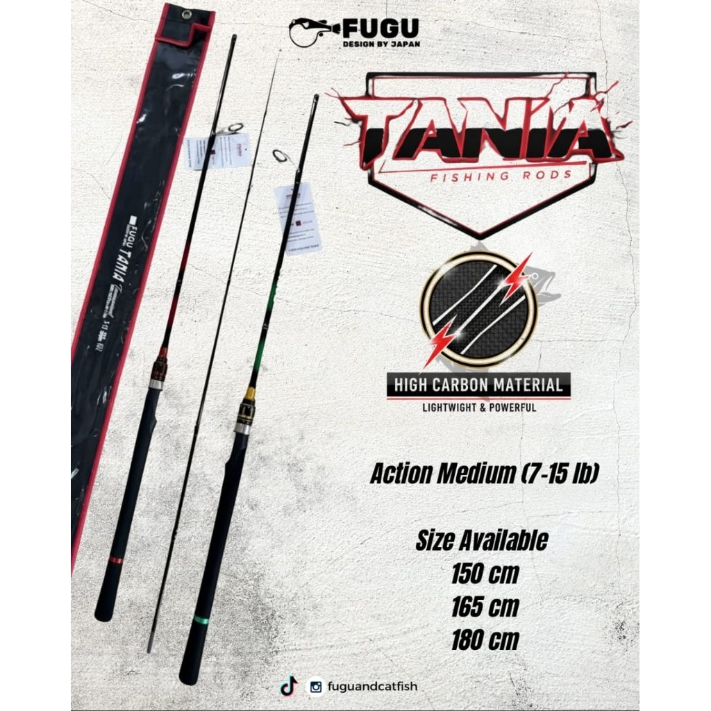 JORAN CARBON FUGU TANIA 165CM 7-15LBS