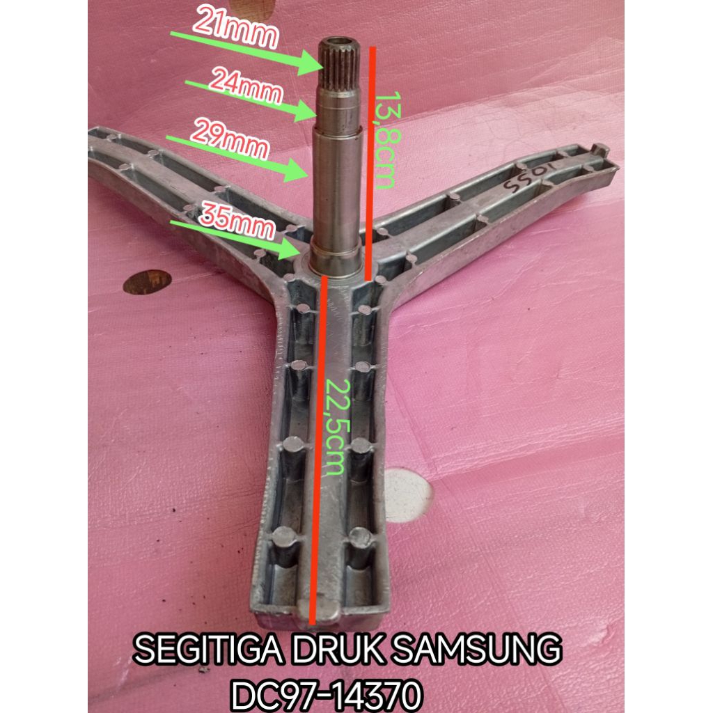 Segitiga drum mesin cuci samsung front loading