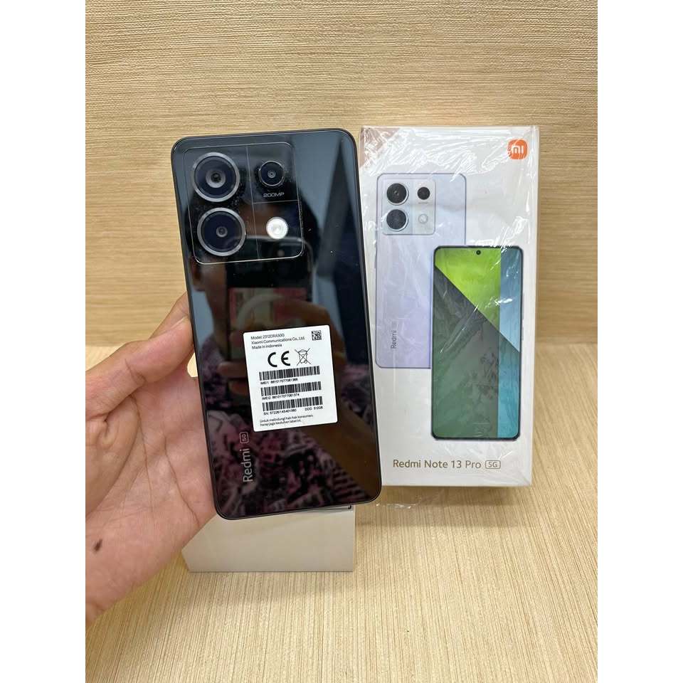 HP Xiaomi Redmi Note 13 Pro 5G 8/256 Second Bekas Fullset