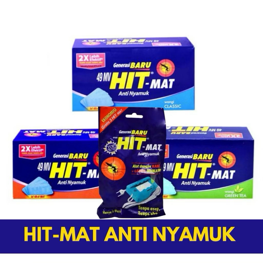 HIT MAT ALAT / REFILL ANTI NYAMUK DAN OBAT NYAMUK ELEKTRIK