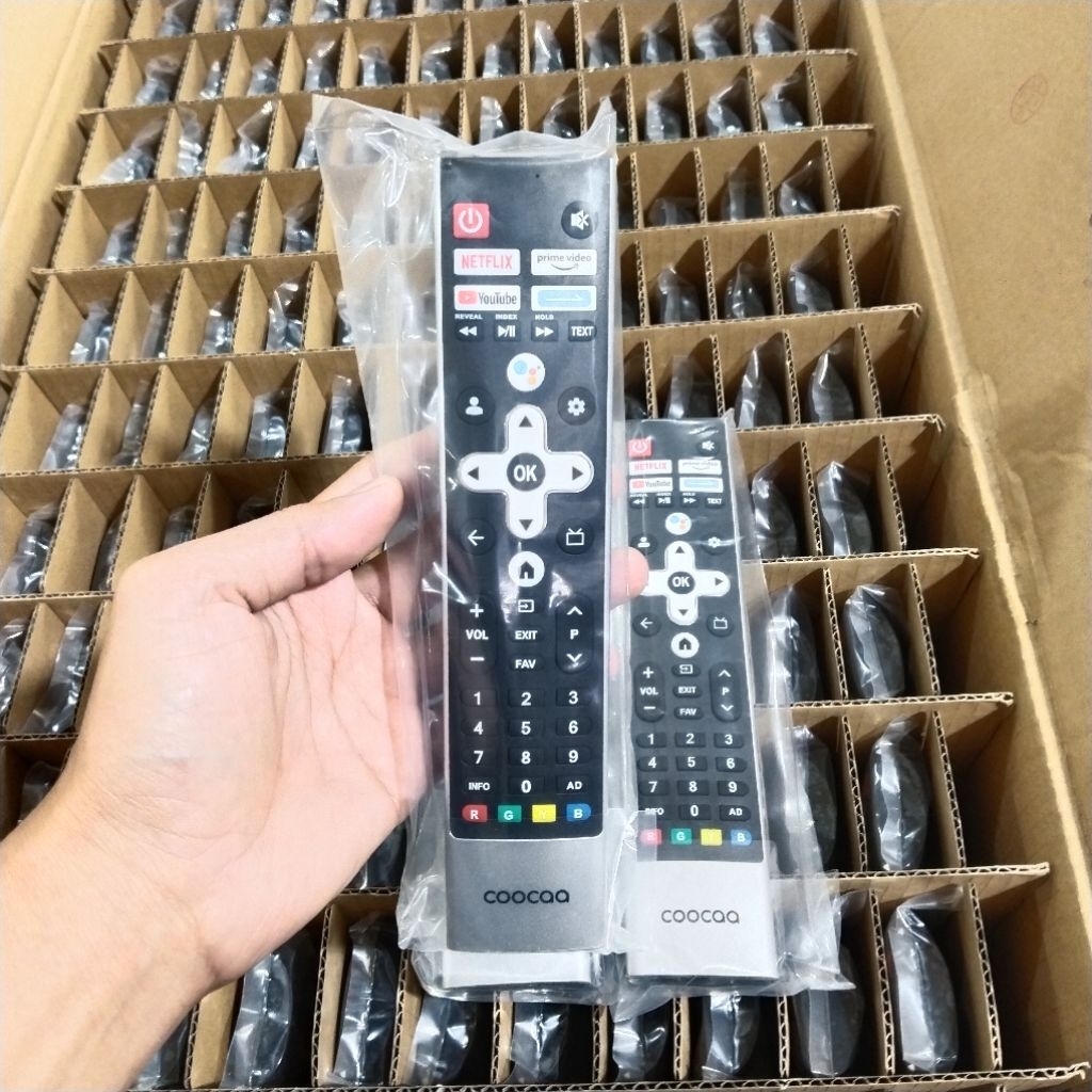REMOT TV COOCAA / REMOTE COOCAA / COOCAA REMOTE TV SMART ANDROID TV ORIGINAL BARU