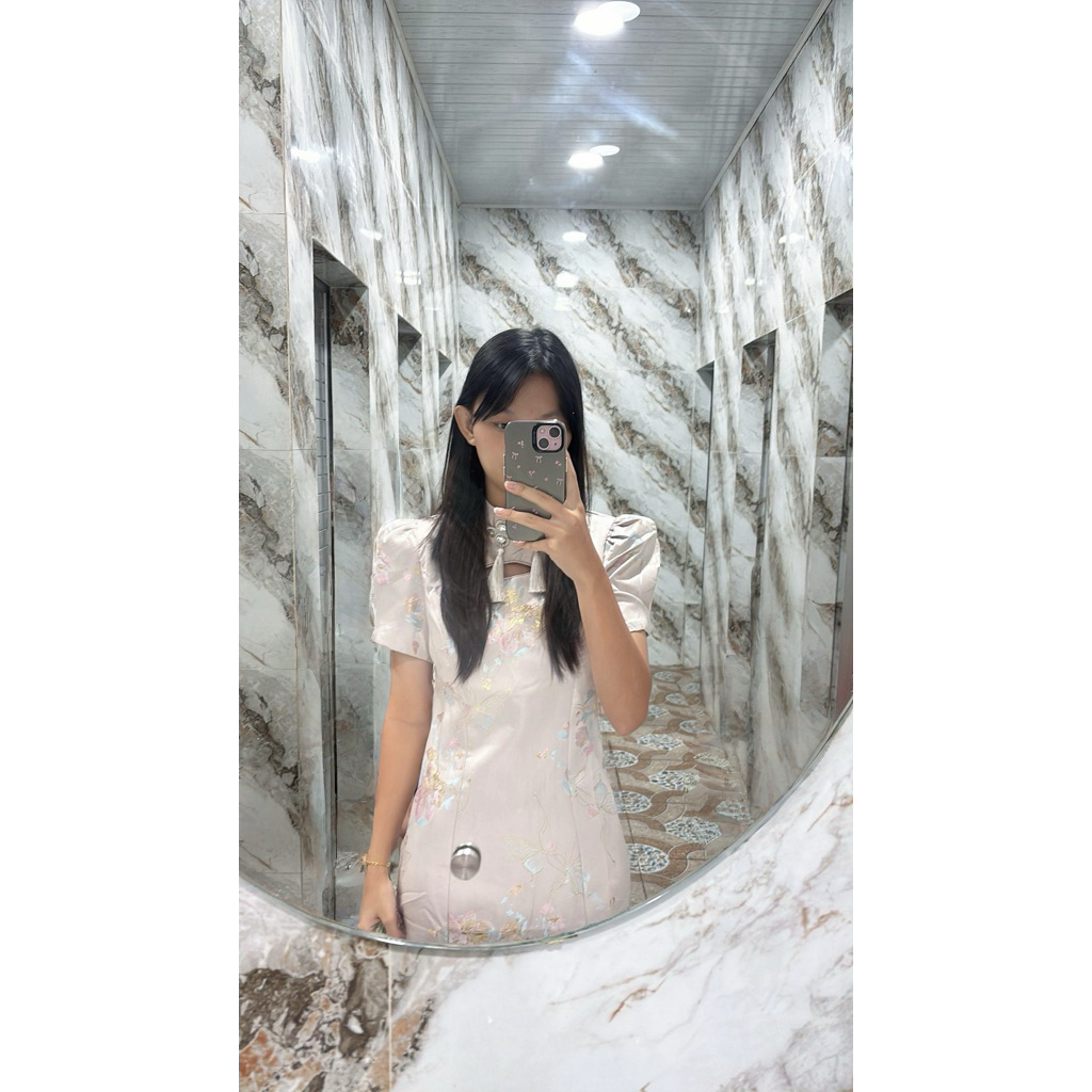 Cheongsam Dress Short/Long Wanita - Qi Pao Dress China Style