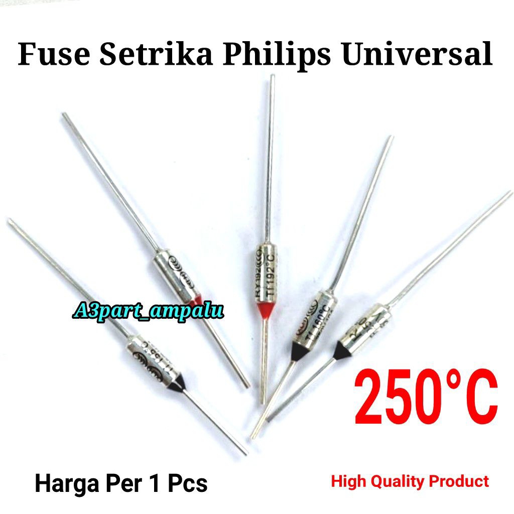 Fuse Setrika Philips Universal 250°c 10A