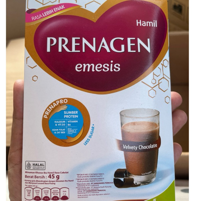 PRENAGEN EMESIS (susu ibu hamil trimester 1)