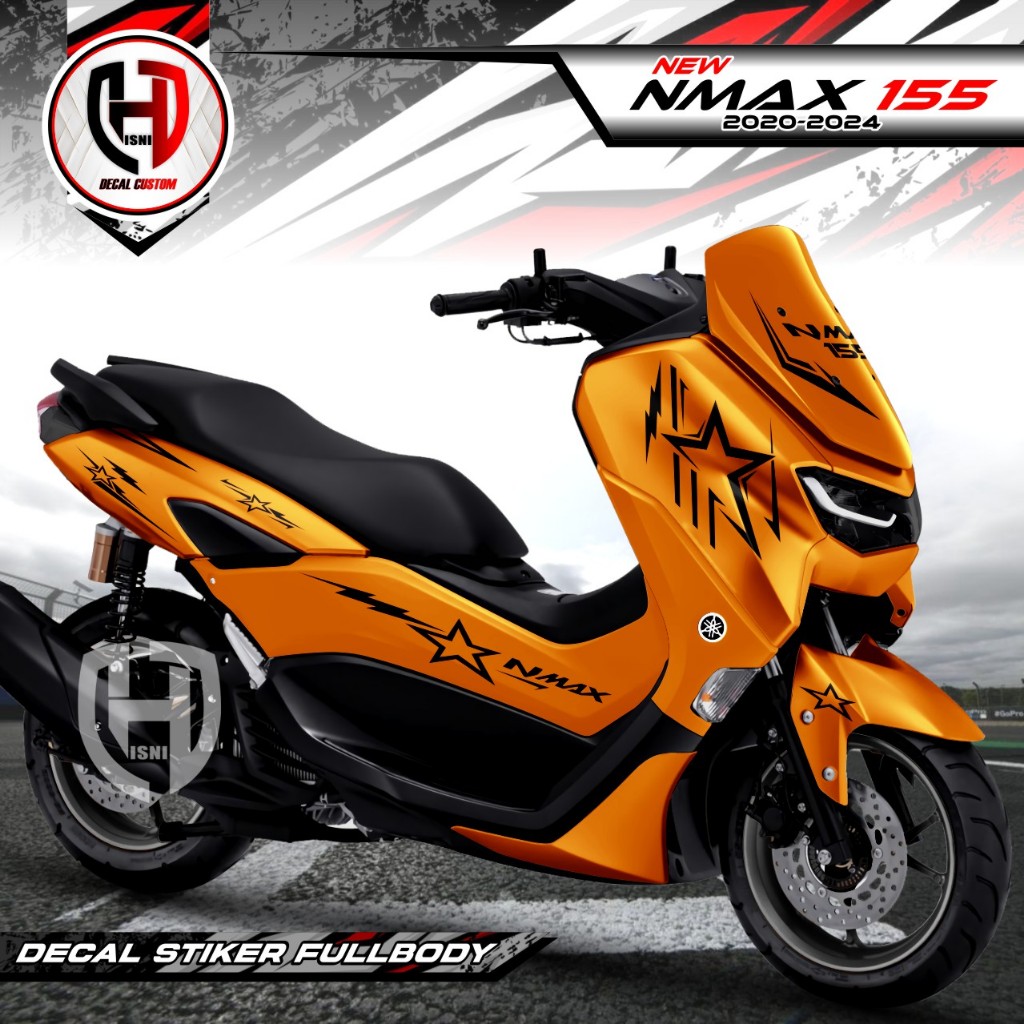 (COD) Decal Sticker Full Body Nmax New 2020 2021 2022 2023 2024 Stiker Nmax New Motif List Racing Po
