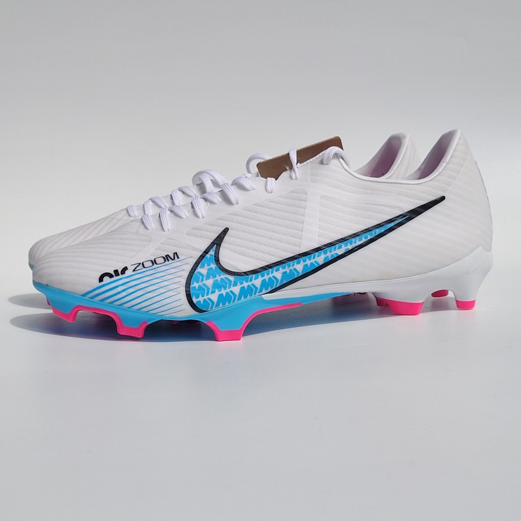 Nike Air Zoom Vapor 15 Academy FG Original Mercurial Sepatu Bola White Putih Soccer Football