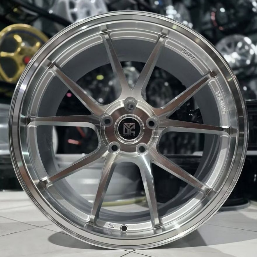 velg adf flow forming r18 lebar 9,5 velg mobil ring 18 velg racing r18 untuk mobil Innova reborn ven