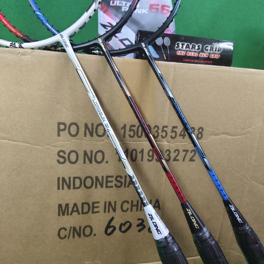 HOT DEALS RAKET BADMINTON ZILONG LORDGUN G1 ORIGINAL 5UG5 32LBS