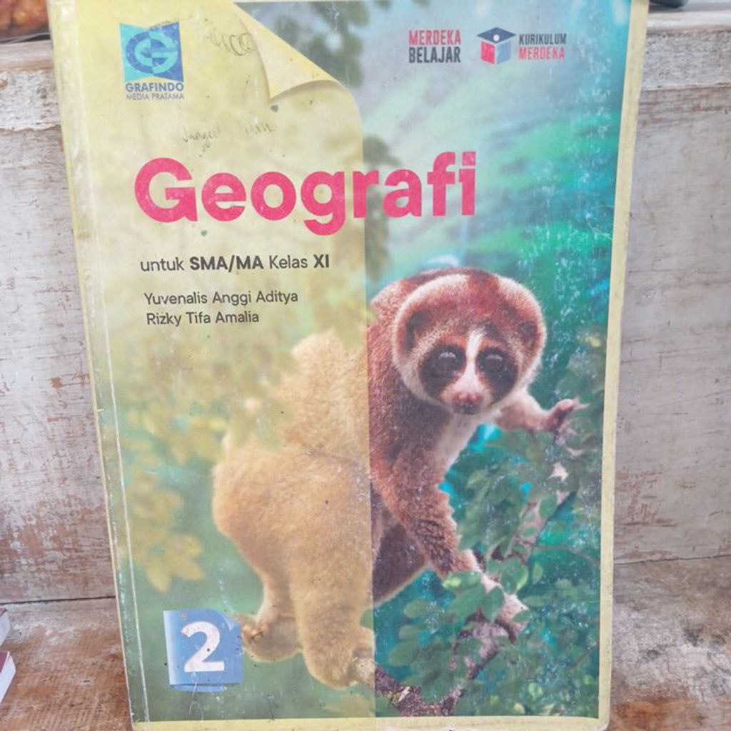 BEKAS ORIGINAL GEOGRAFI SMA KELAS 2 KURIKULUM MERDEKA