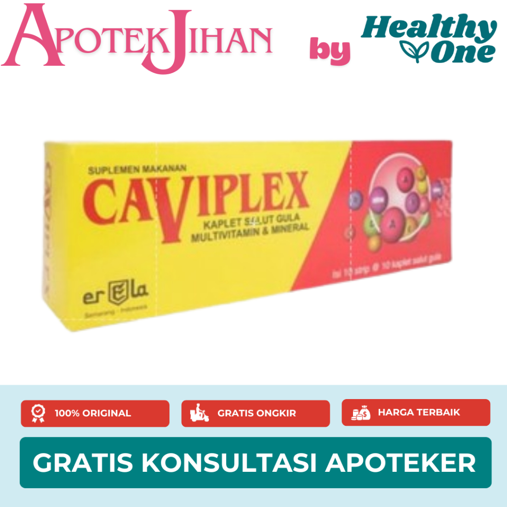 Caviplex 1 Box 10 Strip / Multivitamin & Mineral