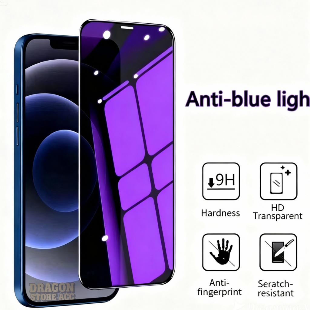 Tempered Glass Glossy Blue Light Realme P35 5G 14 5G 14T 5G C75X 15 PRO GT 7 GT 7T C71 C75 C65 C63 C