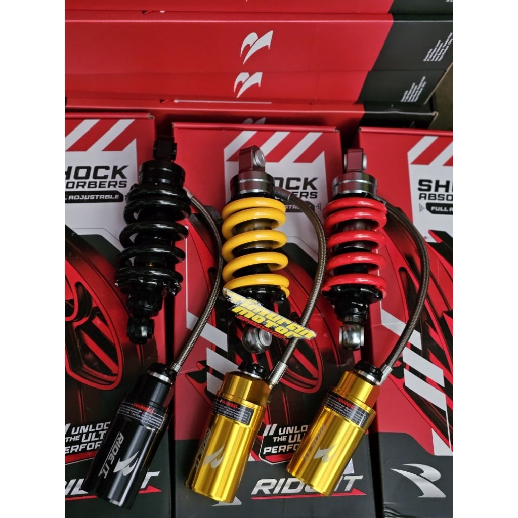 SHOCK RIDE IT GP 103 MX - MX KING BLACK AS GOLD - YELLOW - RED