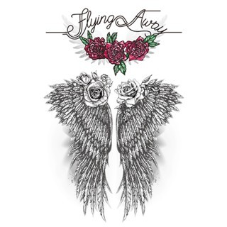 Stiker Aksesoris Tato Temporer Punggung