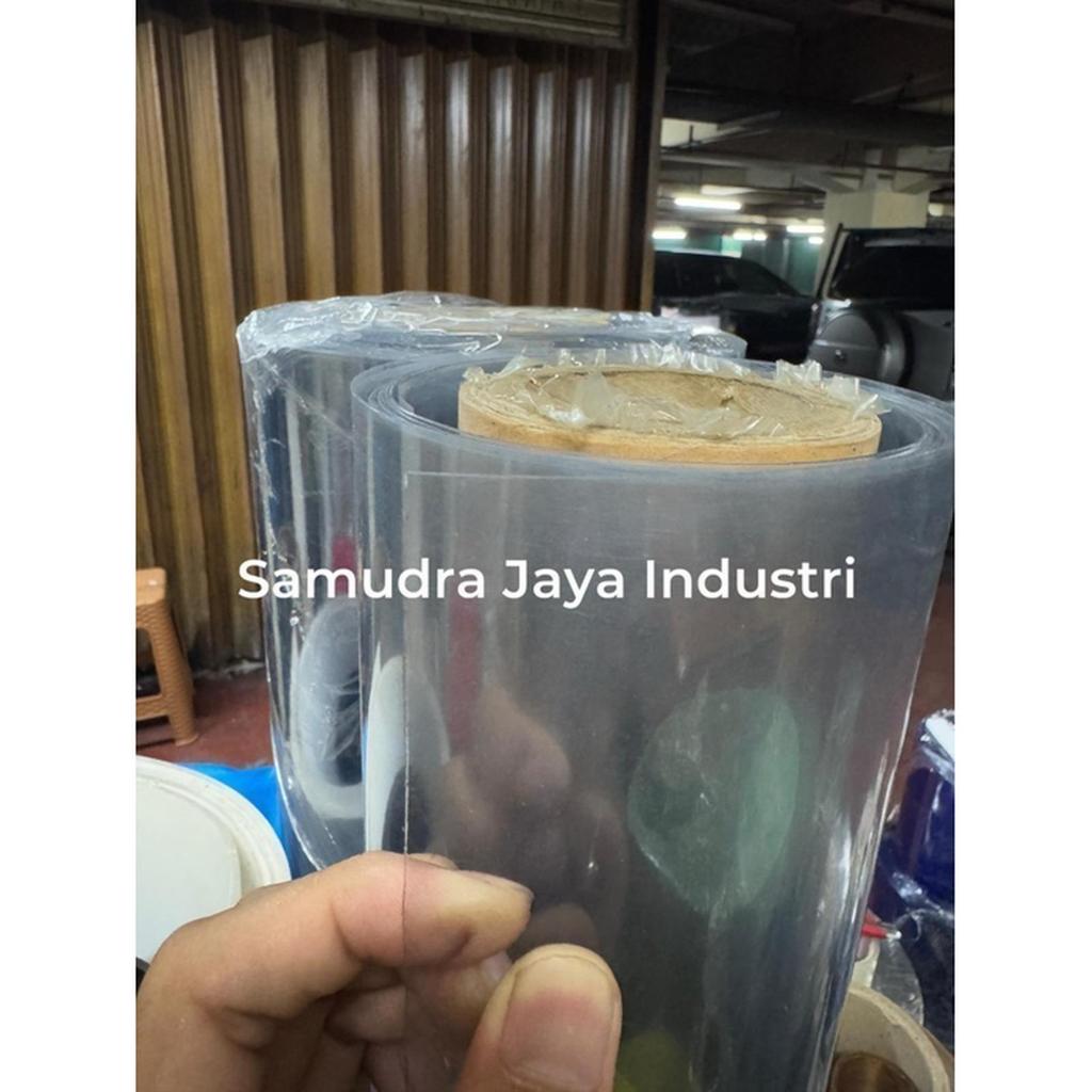 Plastik Mika Kaku Rigid Clear 0.35 mm x 140 cm x 50 Meter
