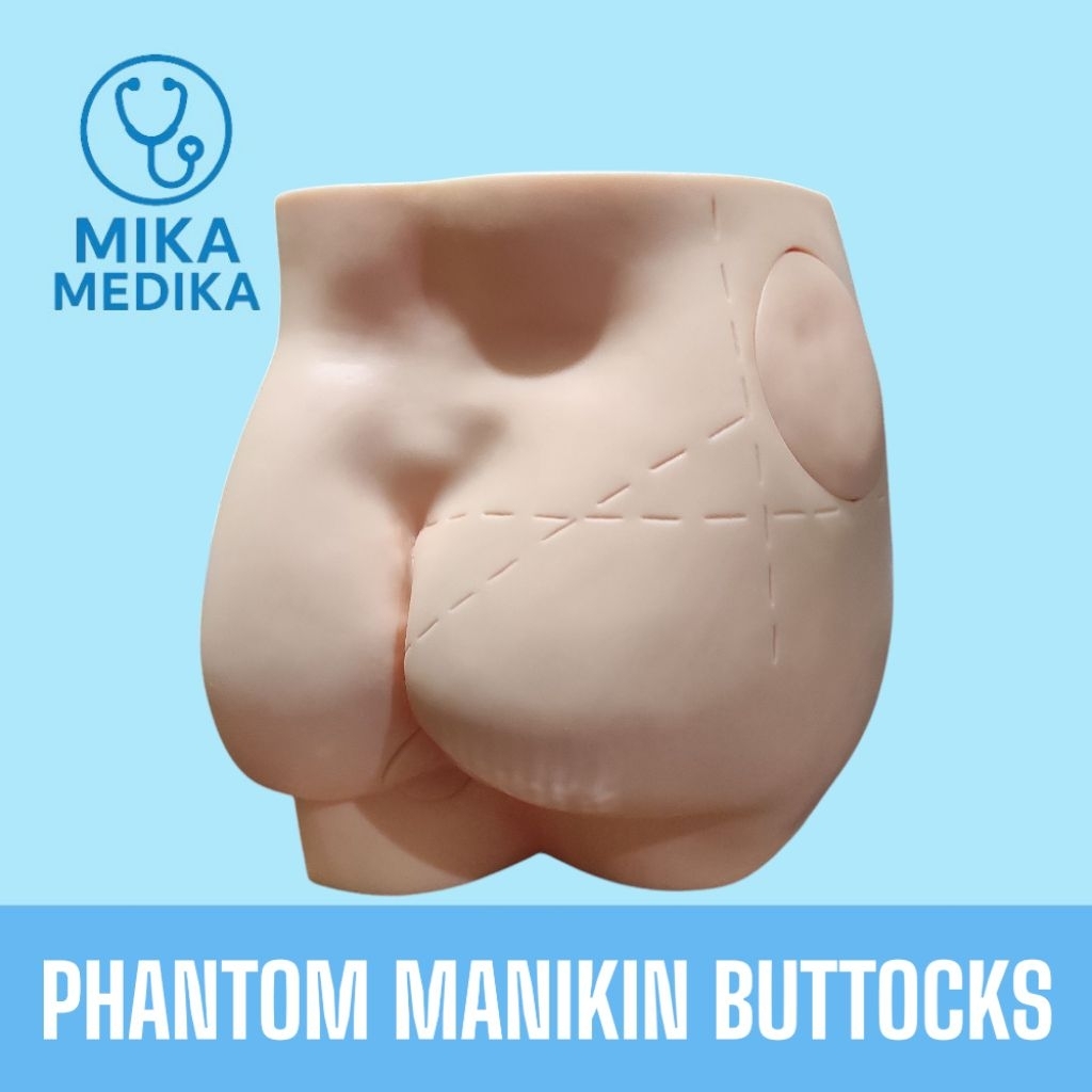 Phantom Manikin Buttocks / Manekin Bokong Suntik / Alat Peraga Model Bokong Suntik