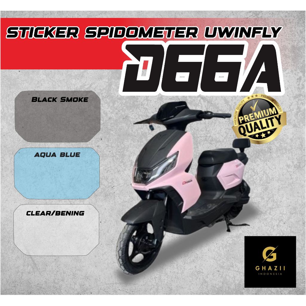 Sticker Anti Gores Spidometer Sepeda Listrik Uwinfly D66A aksesoris sepeda listrik uwinfly D66A