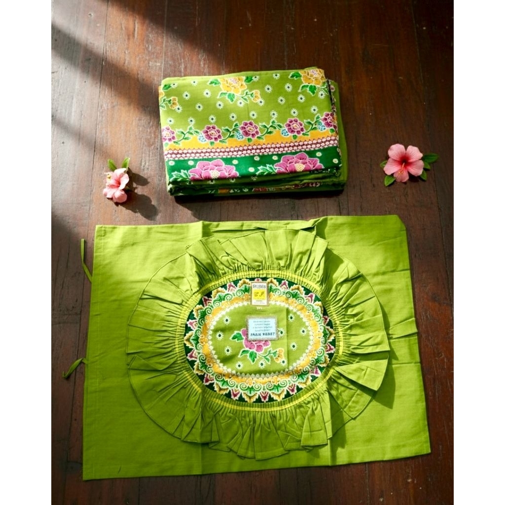 Sprei Seprai Katun Batik Saputra King Size 180 x 200 x 30 dan Sprei Batik RC Ratu Cempaka Original T