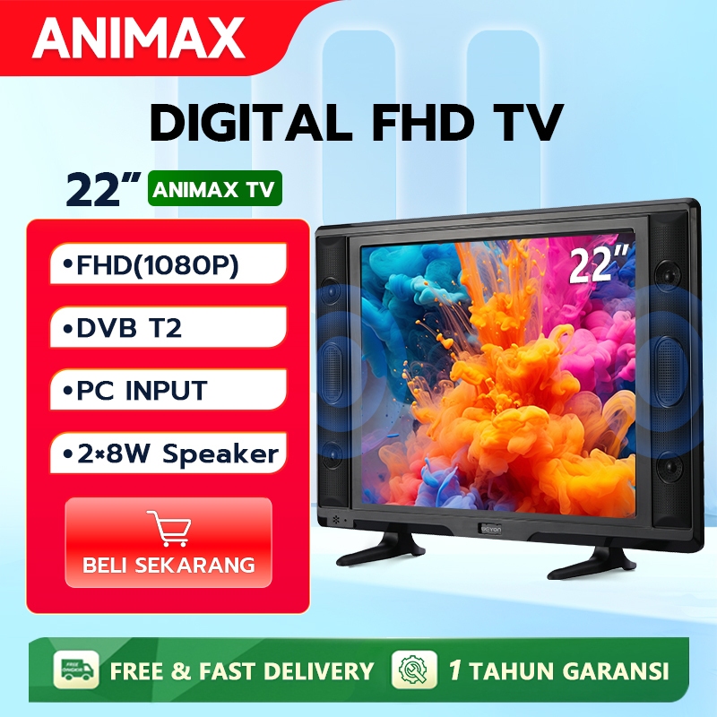 Weyon TV 22/24/25 led 24 inch 25 inch tv led digital 1080 FHD Promo Garansi 1 Tahun