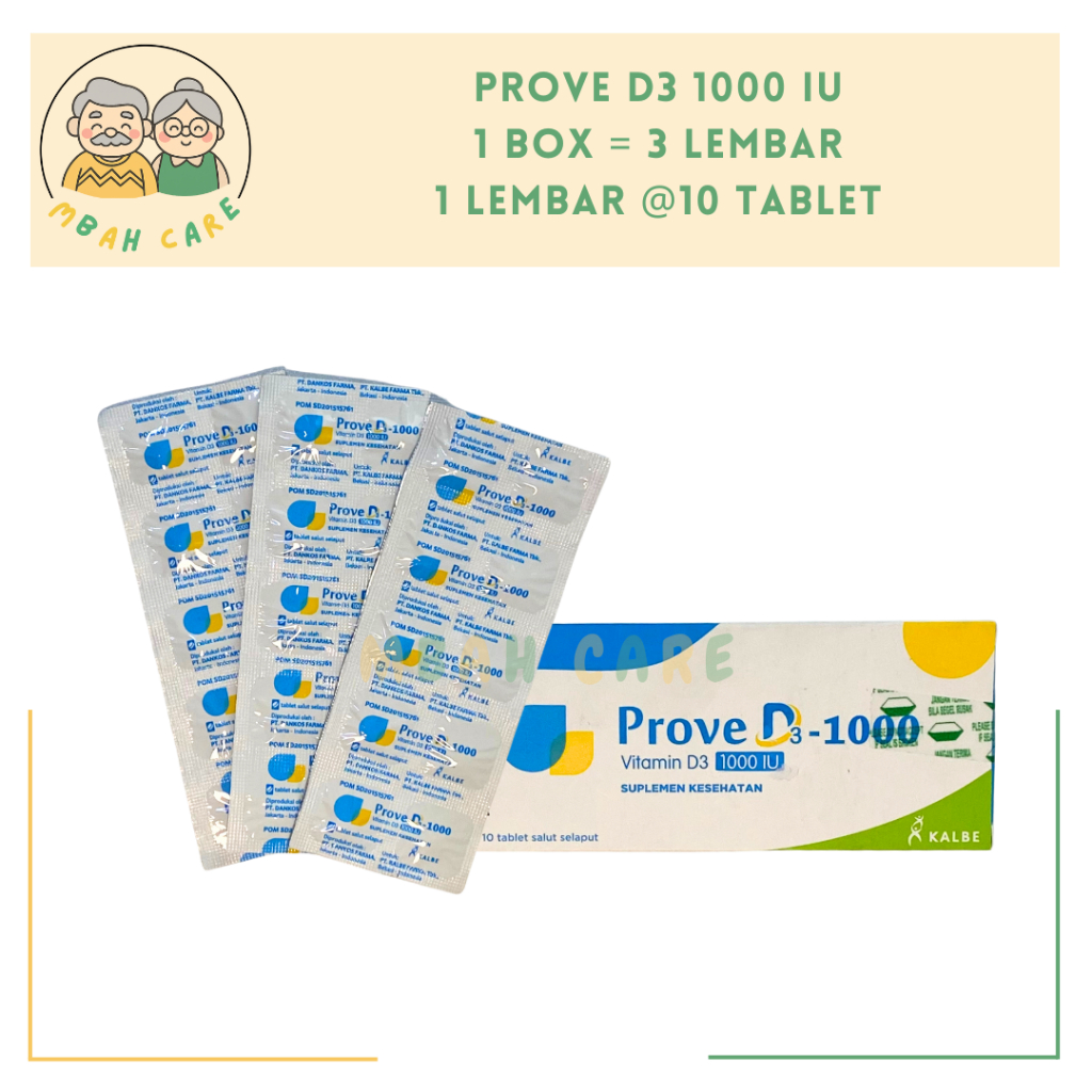 Prove D3 - Vitamin D3 1000 | Per Strip