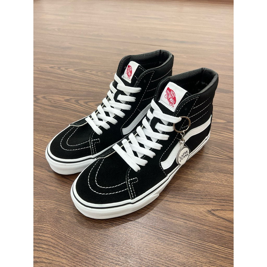 Vans SK8 High Black White (RESMI PT. NAVYA)