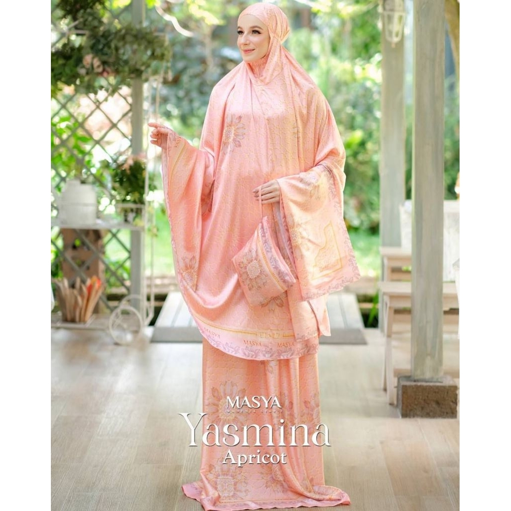 Mukena Yasmina by Masya - Mukena premium - Mukena Silk//
