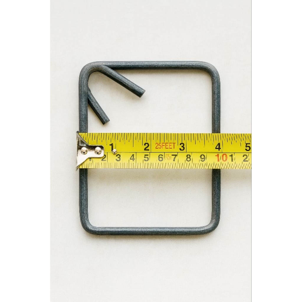 Ring Begel / Ring Sloof / Cincin Besi 10cm x 10cm