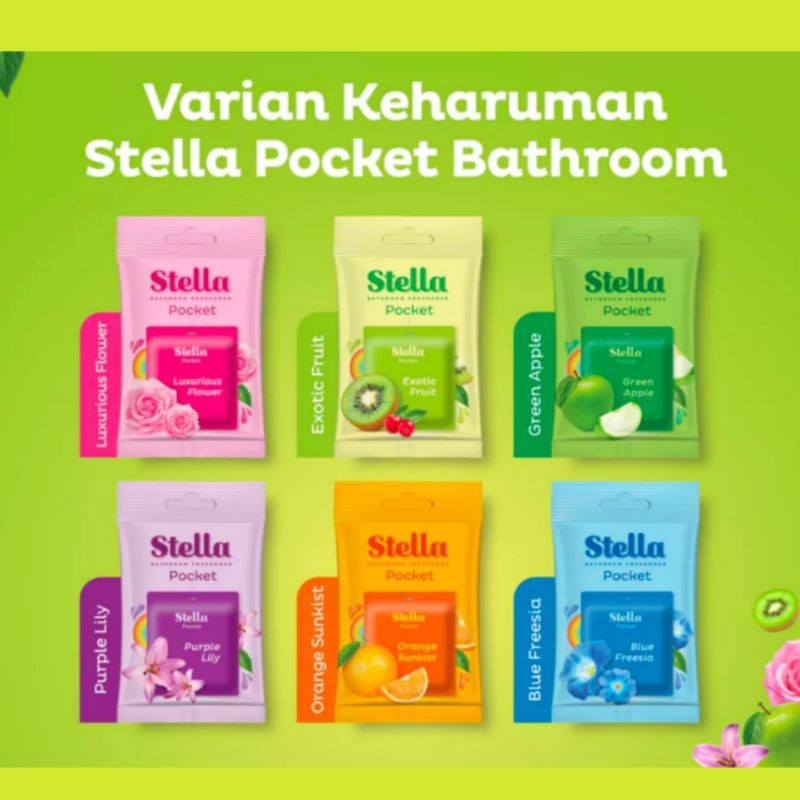 Stella Pocket Pewangi Gantung 10gr