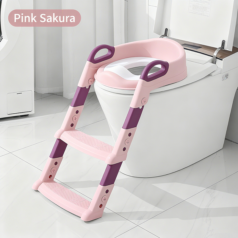 Tangga Latihan Berkemas Anak-anak / Tangga Duduk Kloset Anak-anak & Cincin Duduk Kloset