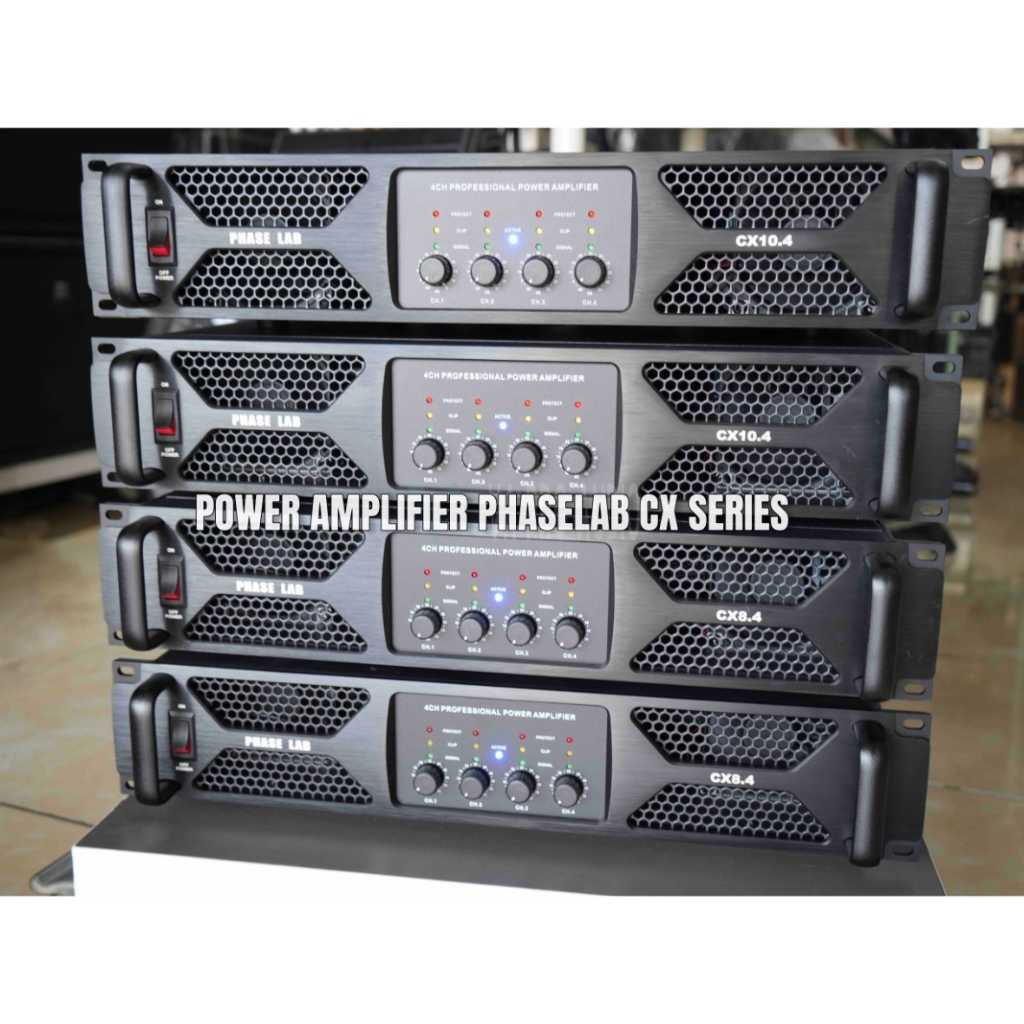 Power amplifier phaselab CX series 4ch