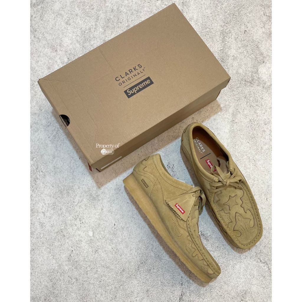 CLARKS WALLABEE SUPREME MAPLE CUT OUT (clarks supreme)