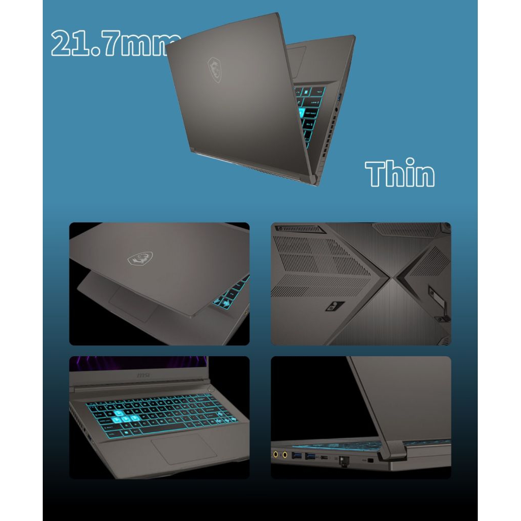 MSI Thin 15 Gaming Laptop