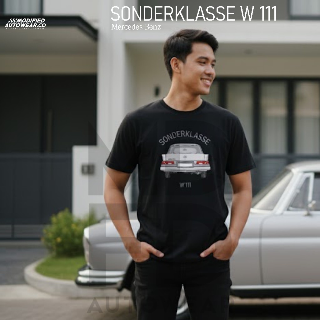Kaos mercedes benz classic modified autowear tshirt mercedes benz kaos panjang kaos mecy W111