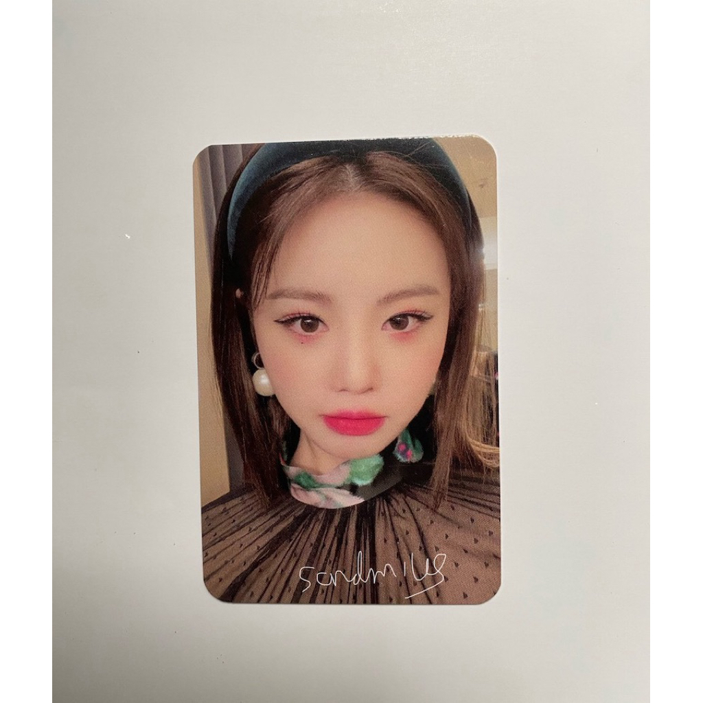 Official (G)I-DLE’s SOOJIN PHOTOCARD (G)I-DLE PC SOOJIN I-DLE