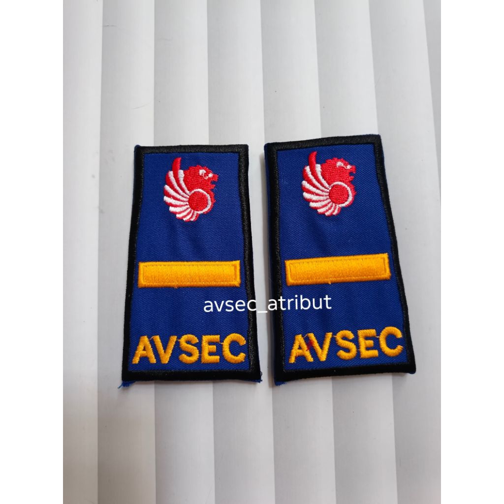 BAR AVSEC LION AIR BALOK 1 KUNING