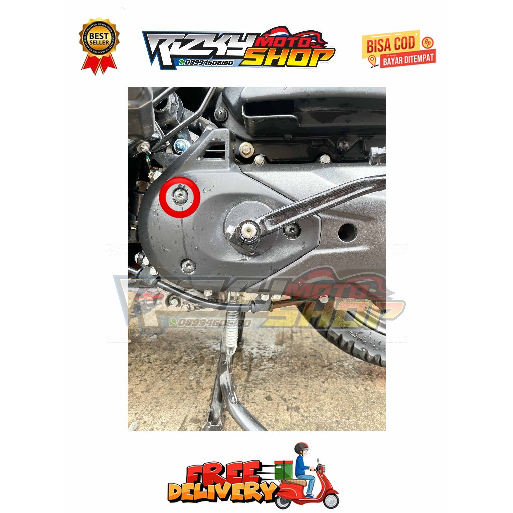 BAUT AIRDUCK COVER CVT ( 1 BAUT ) MODEL SLASH GENIO BEAT DELUXE SCOOPY STREET NEW PRESTIGE TAHUN 201