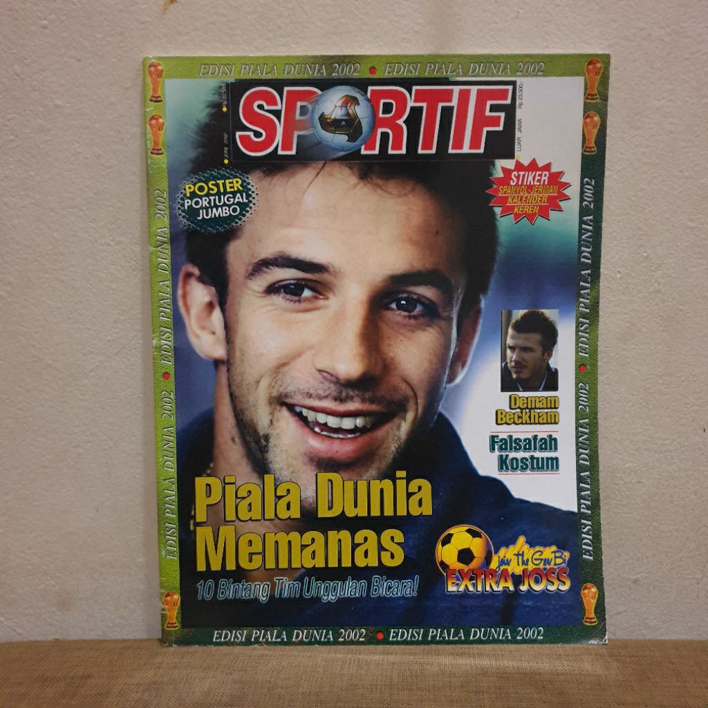 Majalah Olahraga Vintage Bola Sportif Edisi Piala Dunia 2002