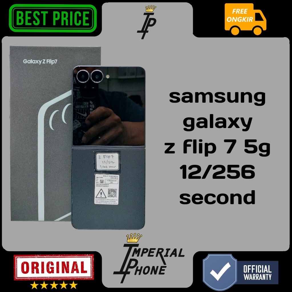 samsung galaxy z flip 7 5g 12/256 second