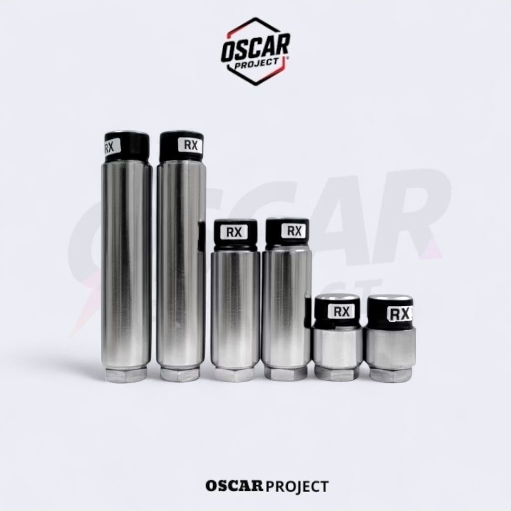 Peninggi Depan Shock RX King Sambungan Skok Depan RX King, RX KS, R Full Besi Chrome