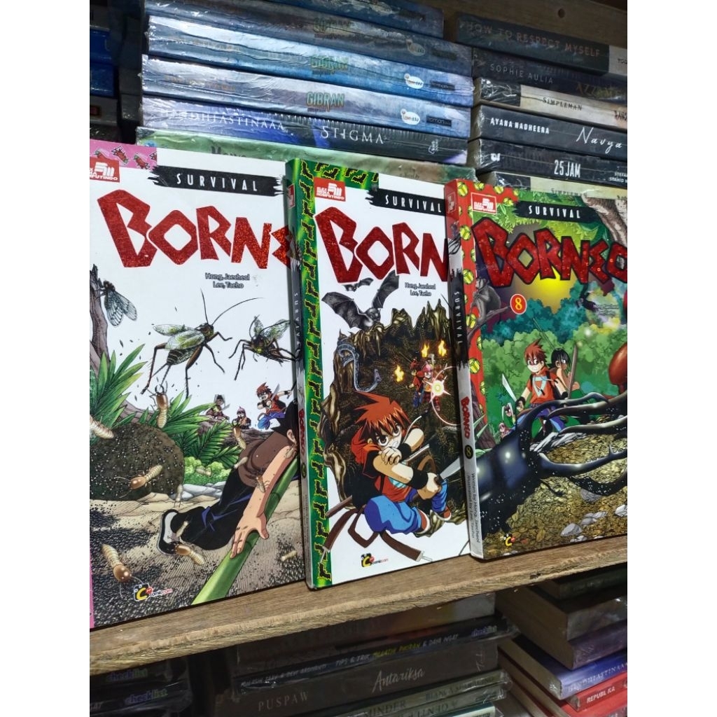 Buku Cerita Anak Science Comic Survival Borneo