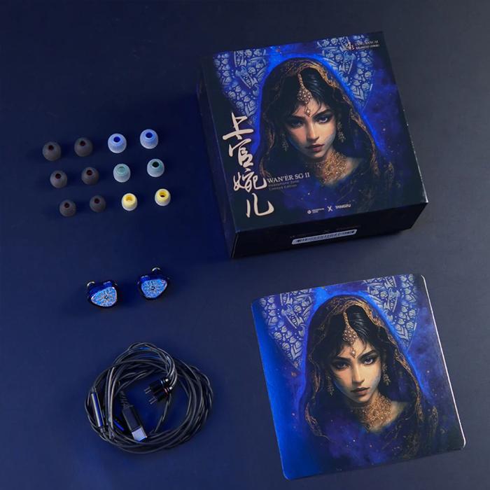 TANGZU WAN ER SG 2 / WANER 2 x Headphone Zone Blue Limited Edition IEM - Zeal Musik Jogja