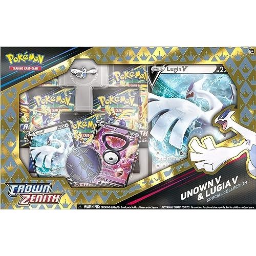 Pokemon Trading Card Game: Unown V & Lugia V Crown Zenith Box Set