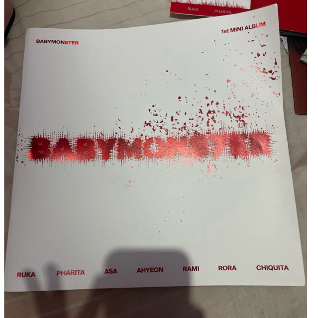 (UNSEALED) BabyMonster 1st mini album PB+CD ONLY
