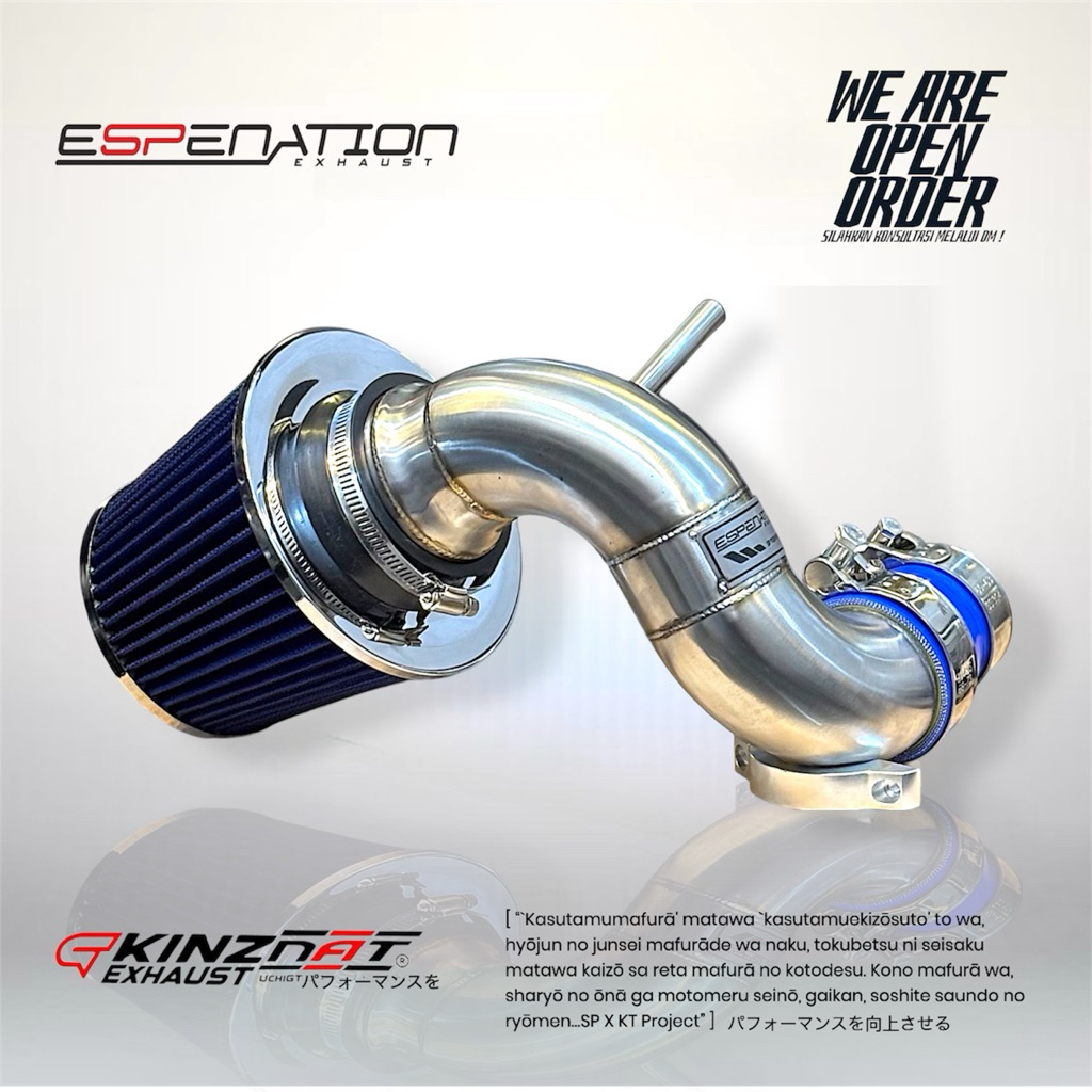 Open filter Pajero Exceed 4D56 Espenation