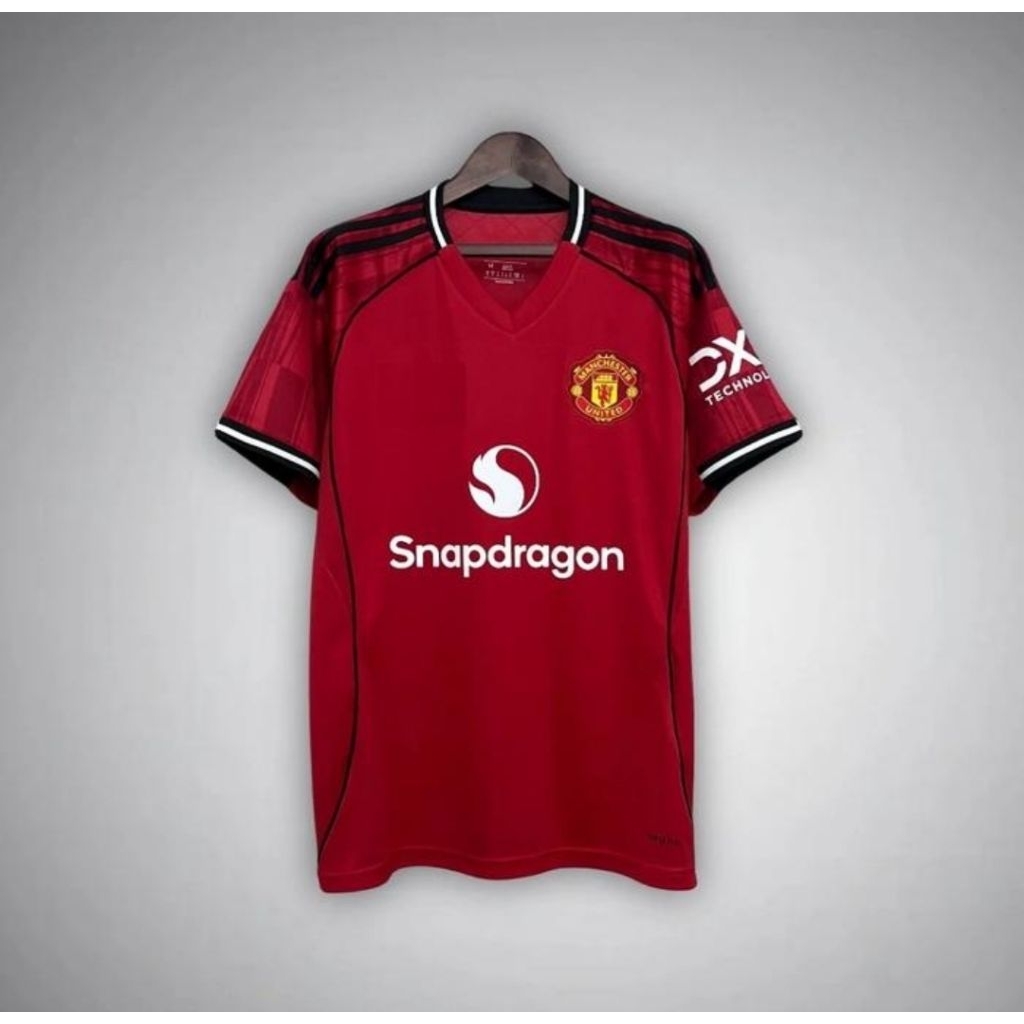 Jersey Kaos Baju Sepak Bola Dewasa Mancester Manchester Utd United Home Away 3rd Third The Red Reds 